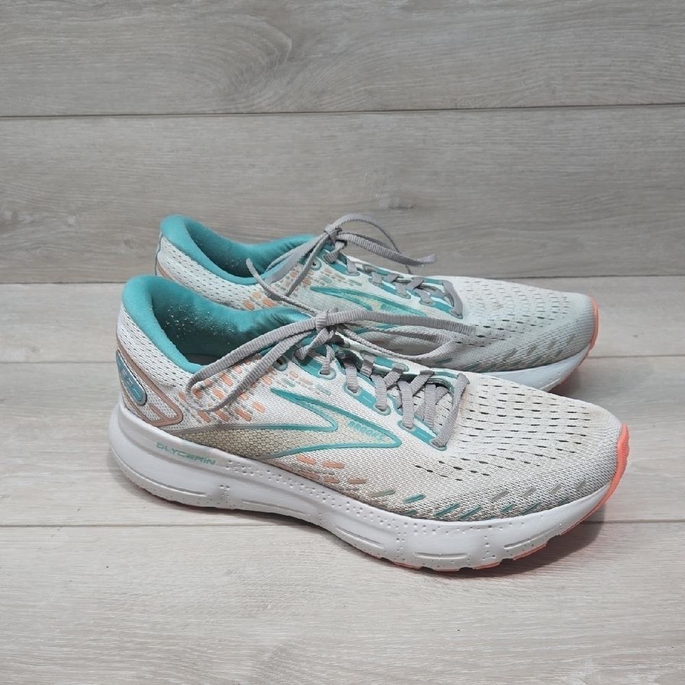 Brooks Glycerin 20 Women's Athletic Running Shoes Sneakers Sz 10 Medium B